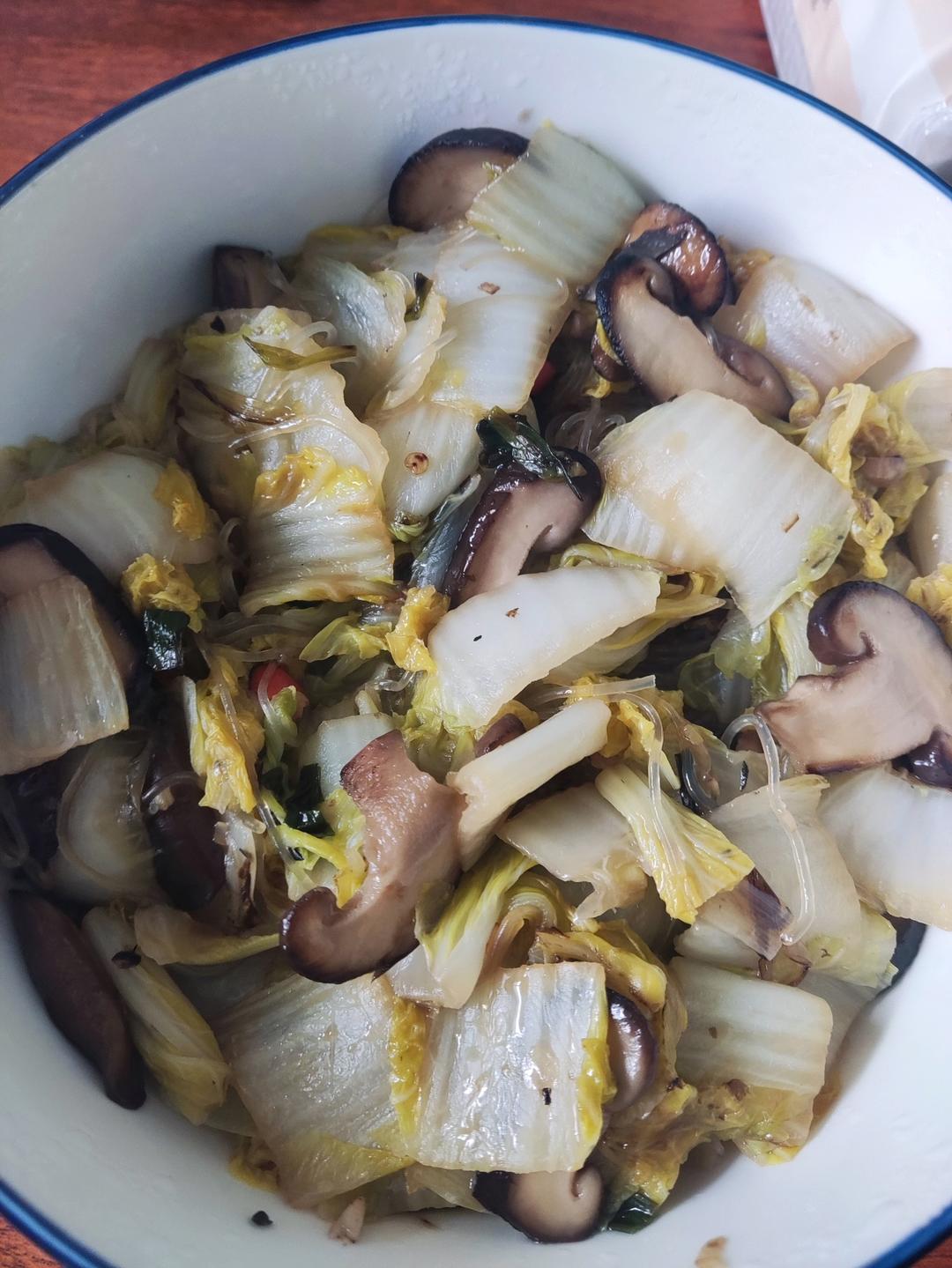 香菇烩大白菜