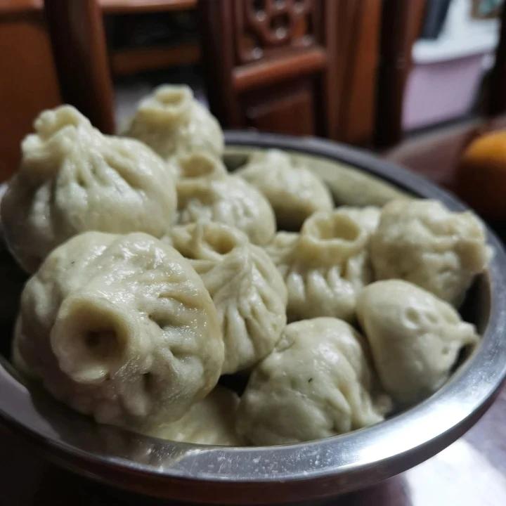 荠菜包子