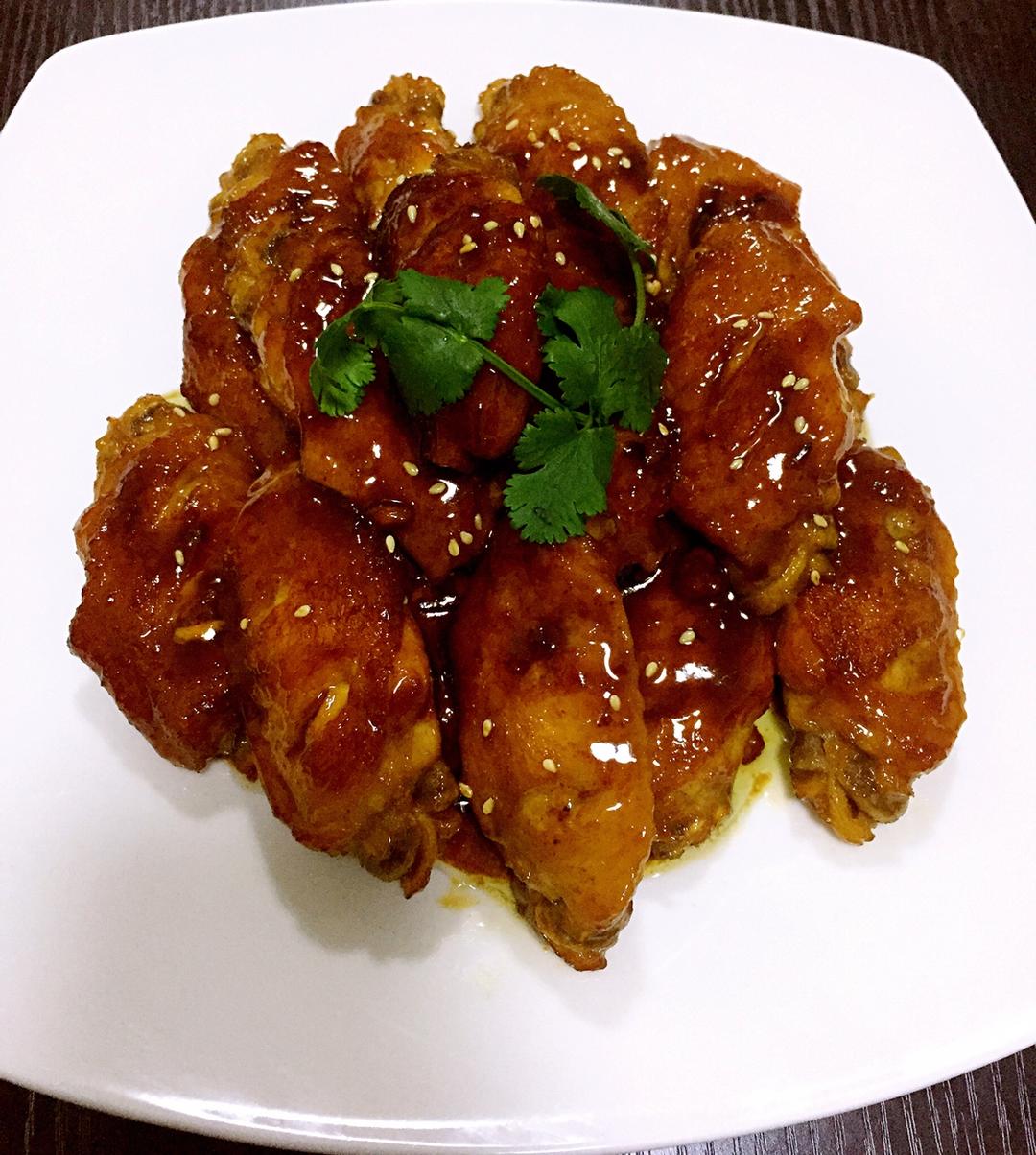 蜜汁鸡翅