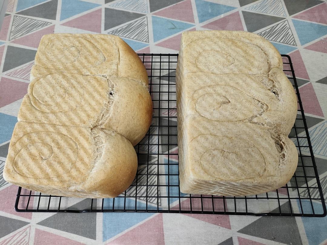 汤种全麦吐司～松软，麦香十足