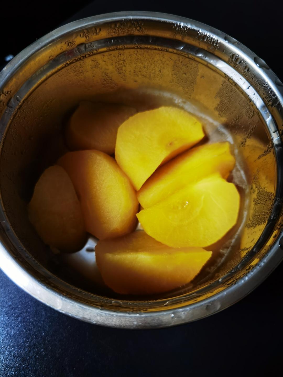 蒸苹果