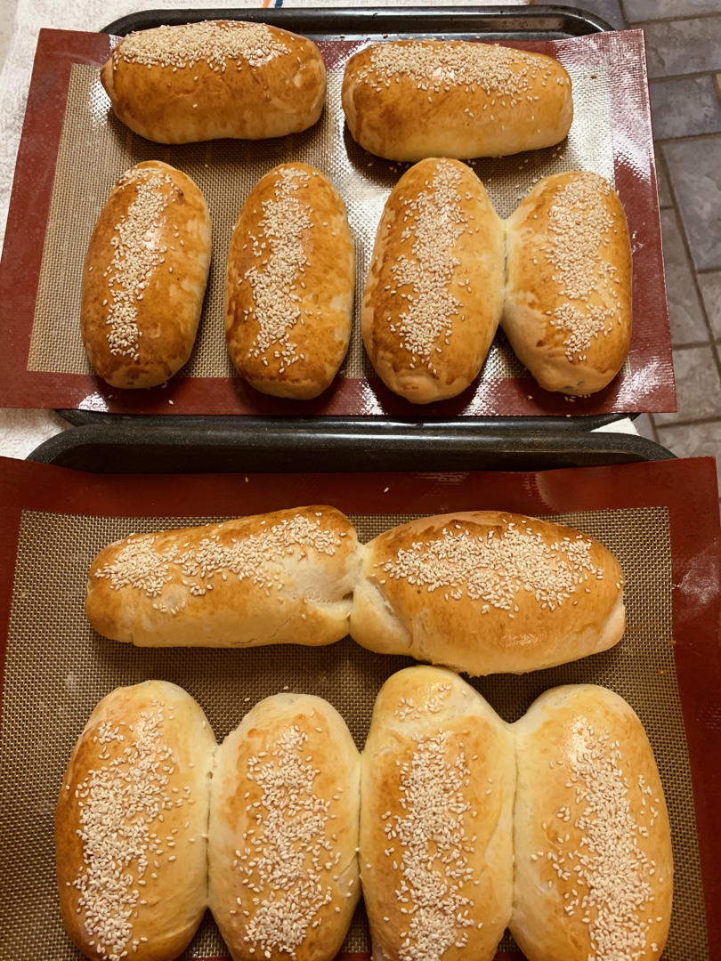 肉松沙拉酱面包（65度汤种）