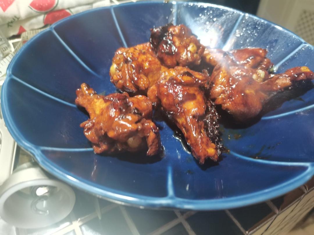 家常蒜香烧翅根