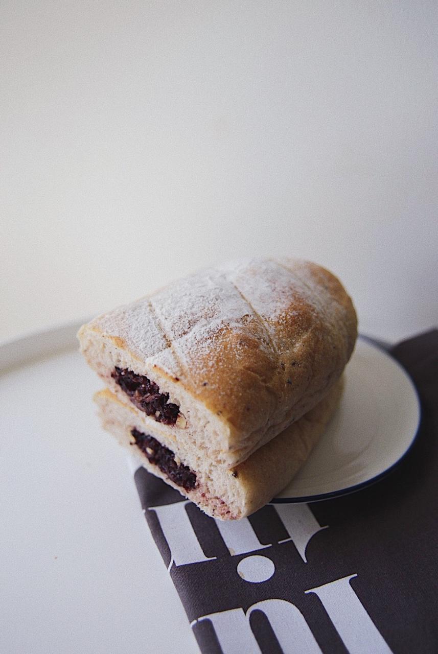 仿“人道烘焙坊”的紫米条