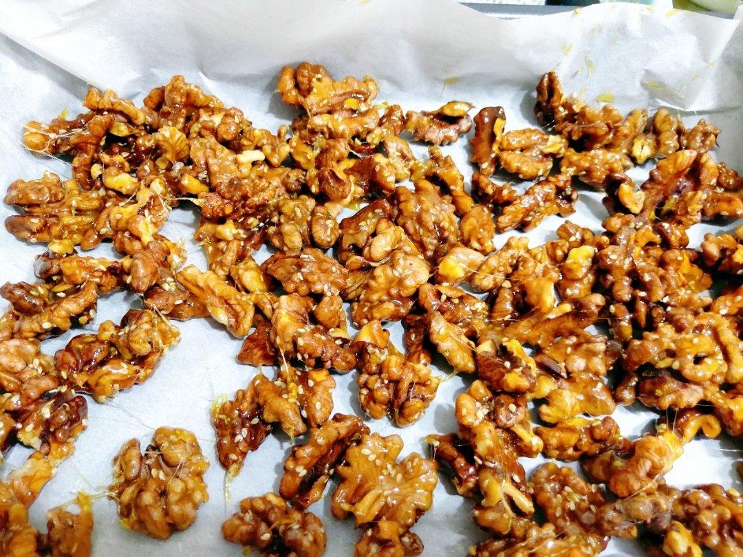 【琥珀核桃仁】冰糖无油不粘手