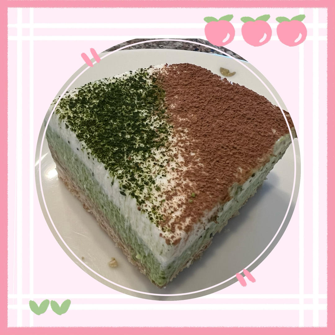 抹茶巧克力芝士慕斯