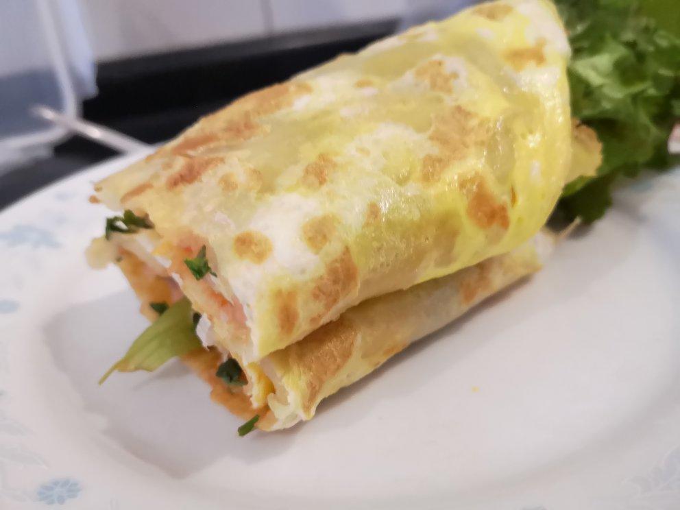 天津卫的早餐～煎饼果子