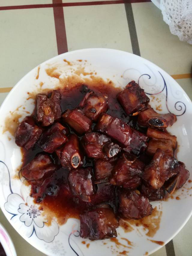 冰花酸梅排骨
