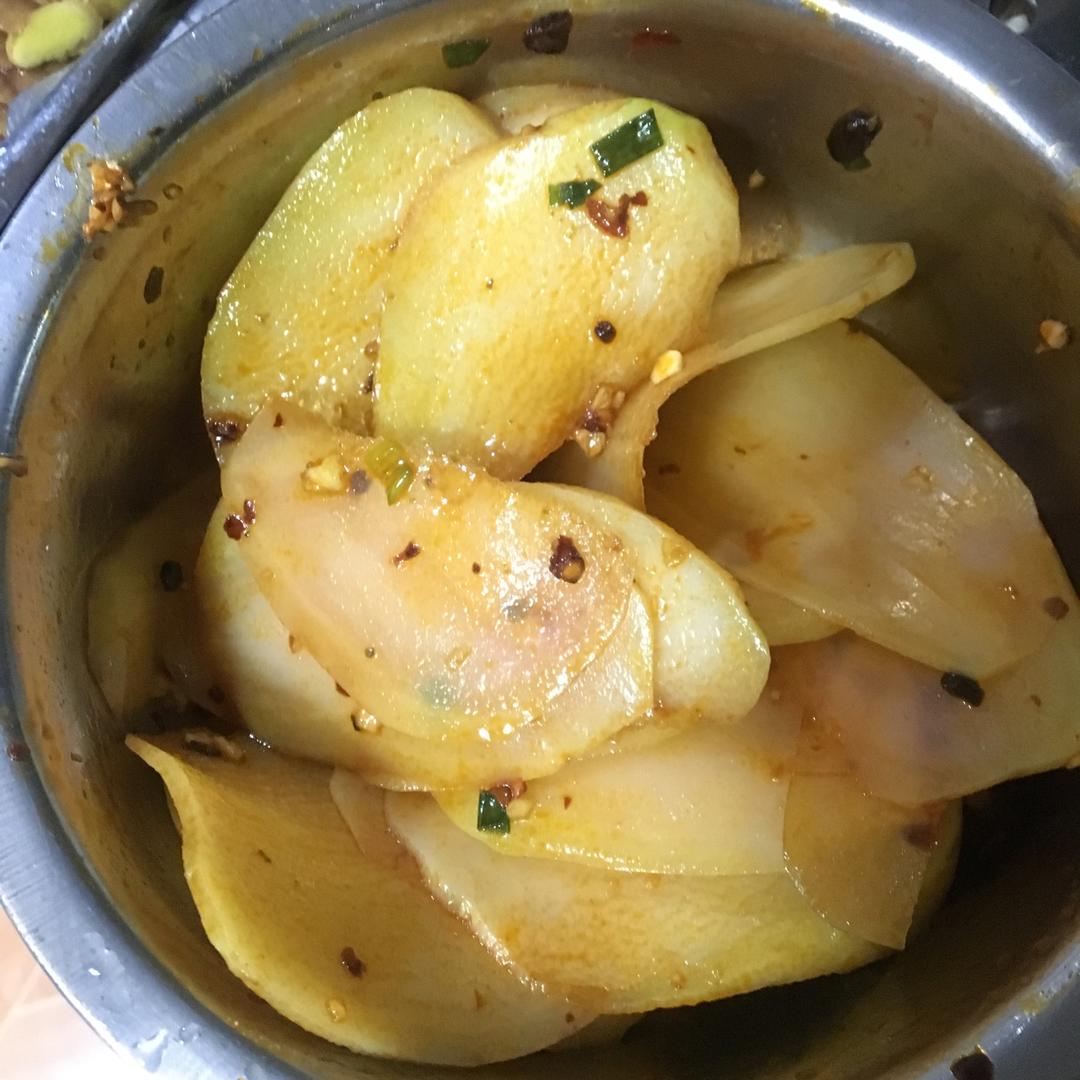 凉拌土豆片