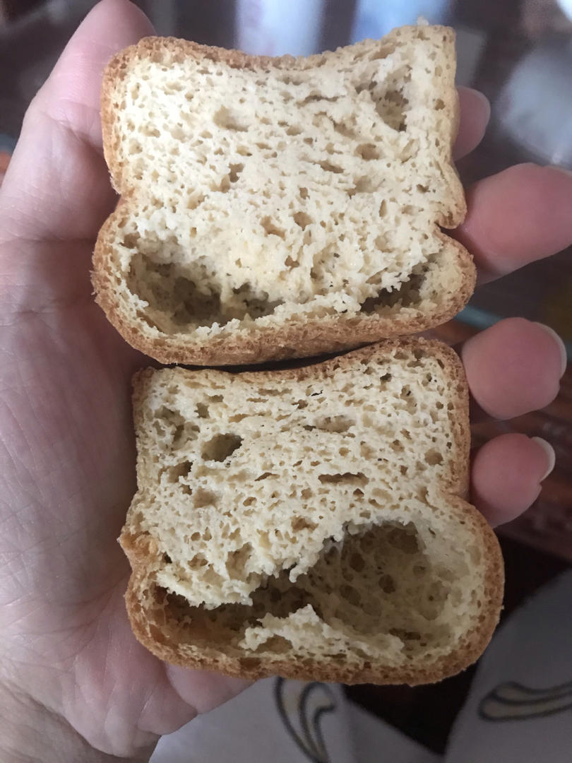 目前配比最好的小餐包，不黏不噎，生酮友好