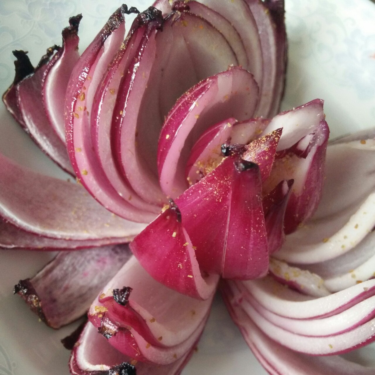 小花-38做的烤洋葱花