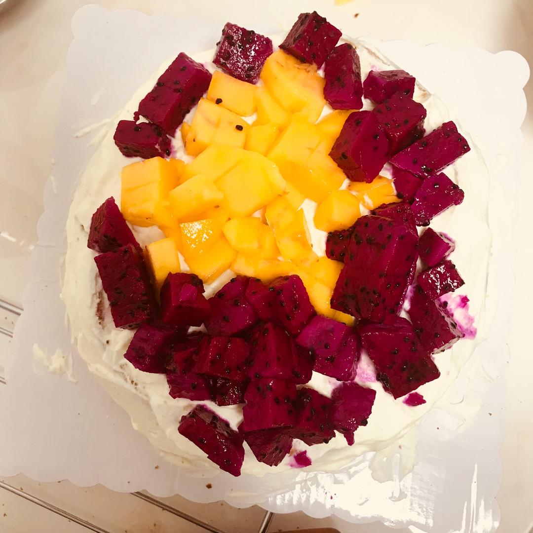 8寸水果生日蛋糕