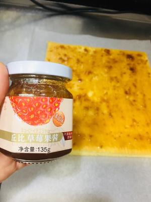 草莓果酱蛋糕卷的做法 步骤7