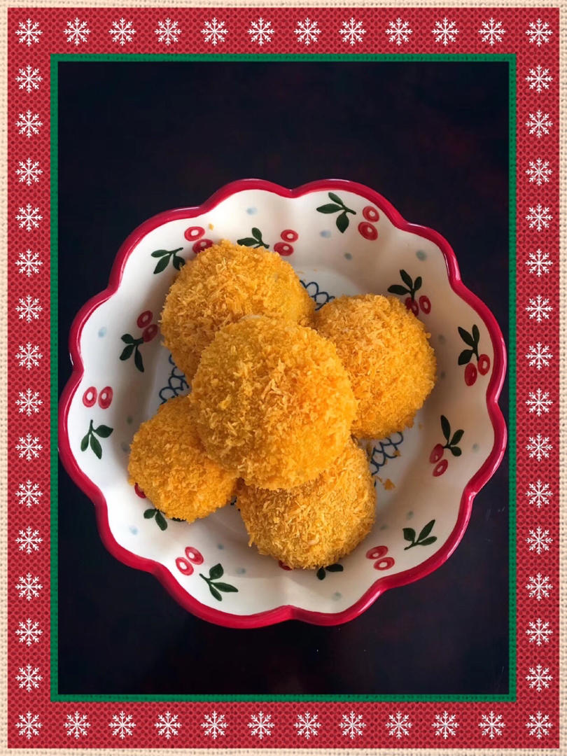 🌻无油‼️芝士土豆球➿