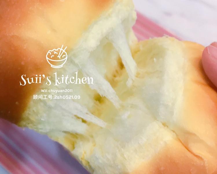 纯奶手撕吐司的做法 步骤1