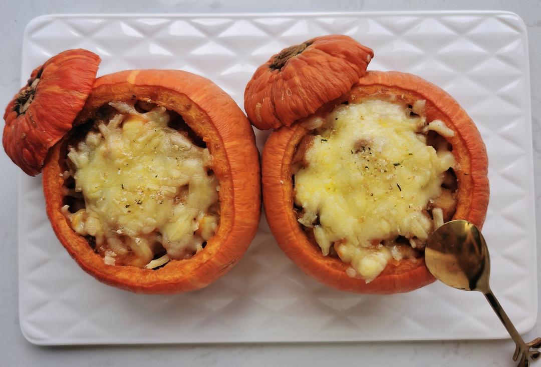 芝士烤南瓜