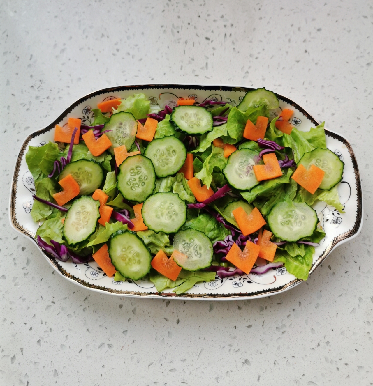 低脂餐—水果蔬菜沙拉的做法 步骤4