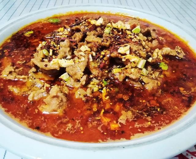 水煮牛肉的做法