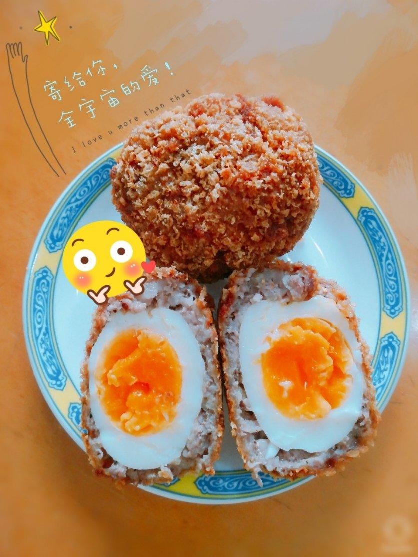 颜值爆表的流心苏格兰蛋