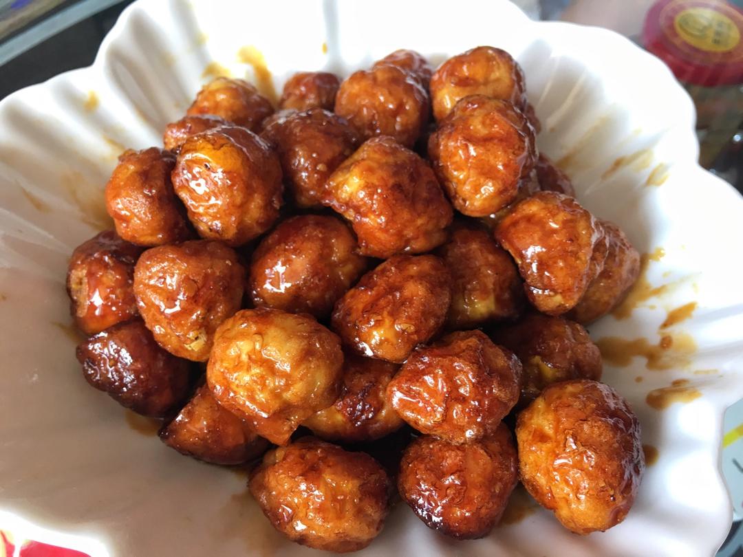 糖醋虎皮鹌鹑蛋