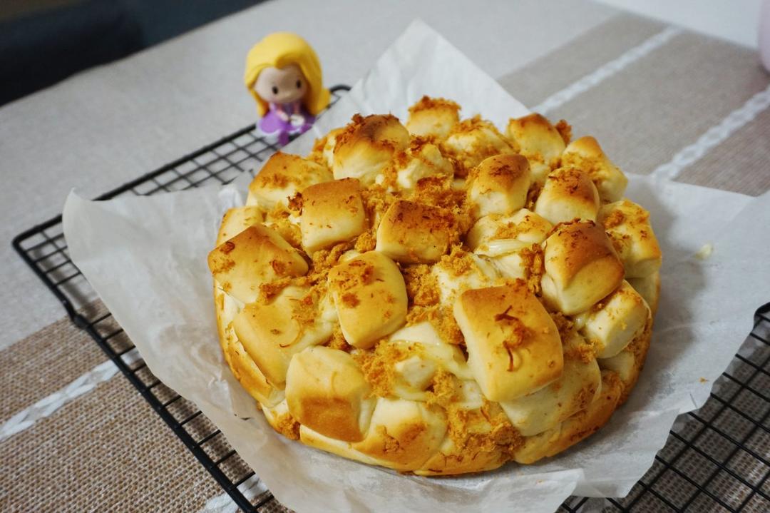 香葱肉松手撕包~❤️