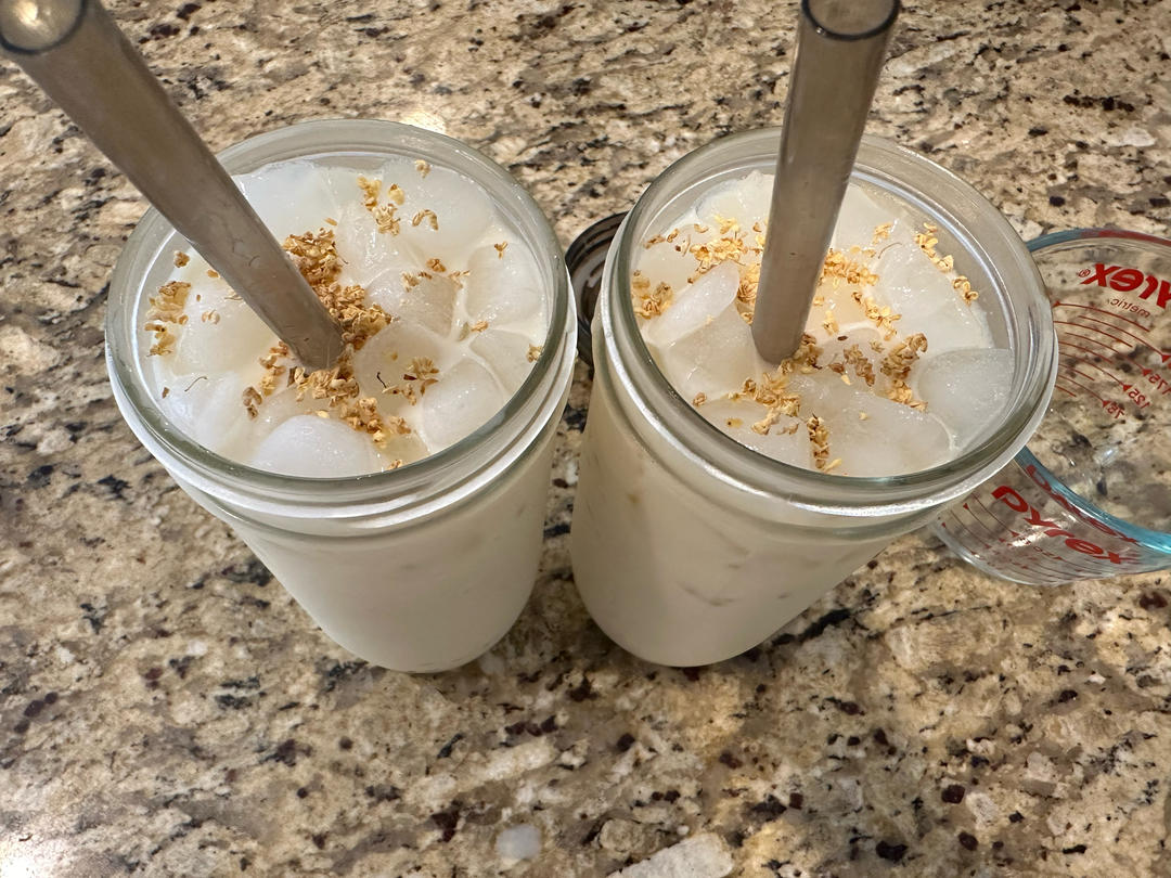 声声乌龙/桂花弄(茶颜悦色同款蜜桃/桂花乌龙奶泡茶，茶亭序春在桃山)