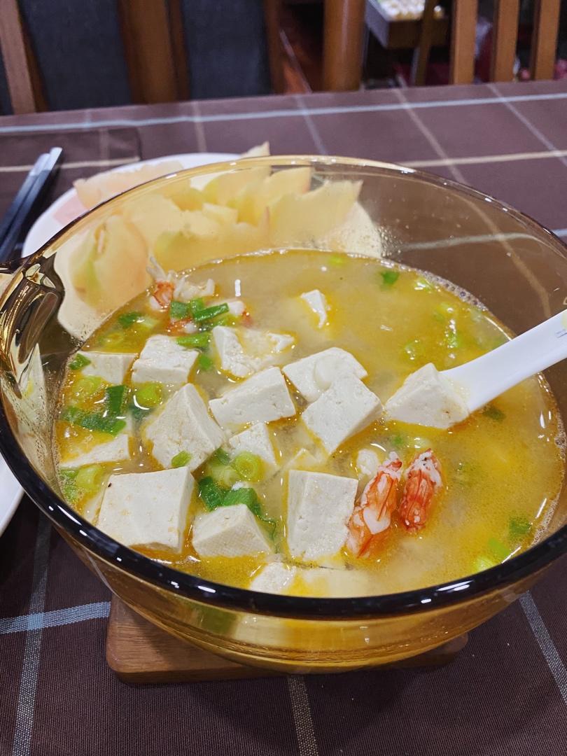 快手～鲜虾豆腐