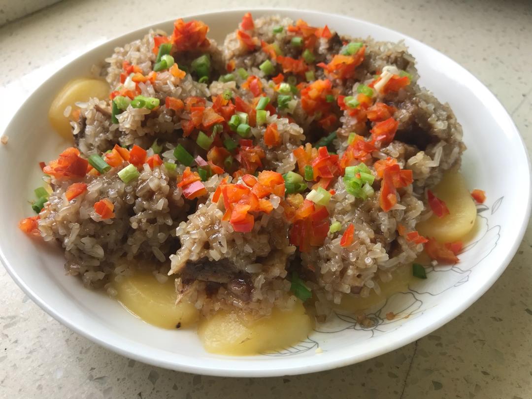 糯米蒸排骨
