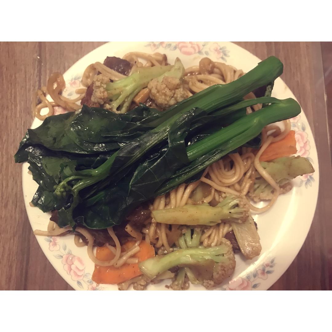 炒乌冬面