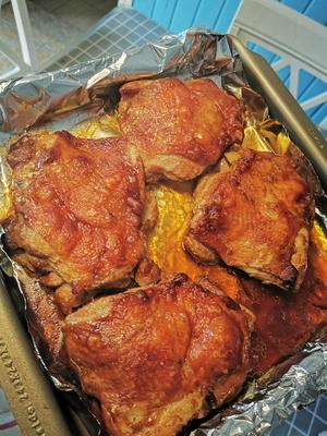 烤箱脆皮酱油鸡腿的做法 步骤3