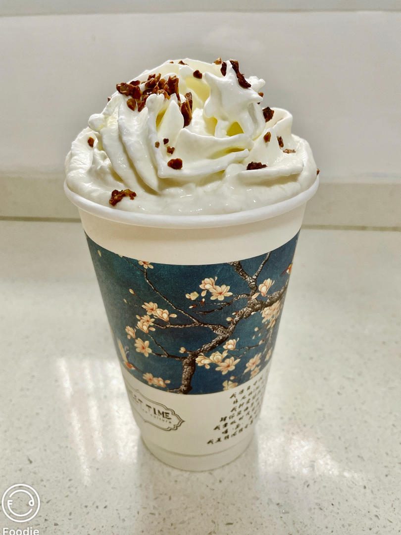 幽兰拿铁 (茶颜悦色同款忌廉雪顶奶茶，茶亭序落花红冷)