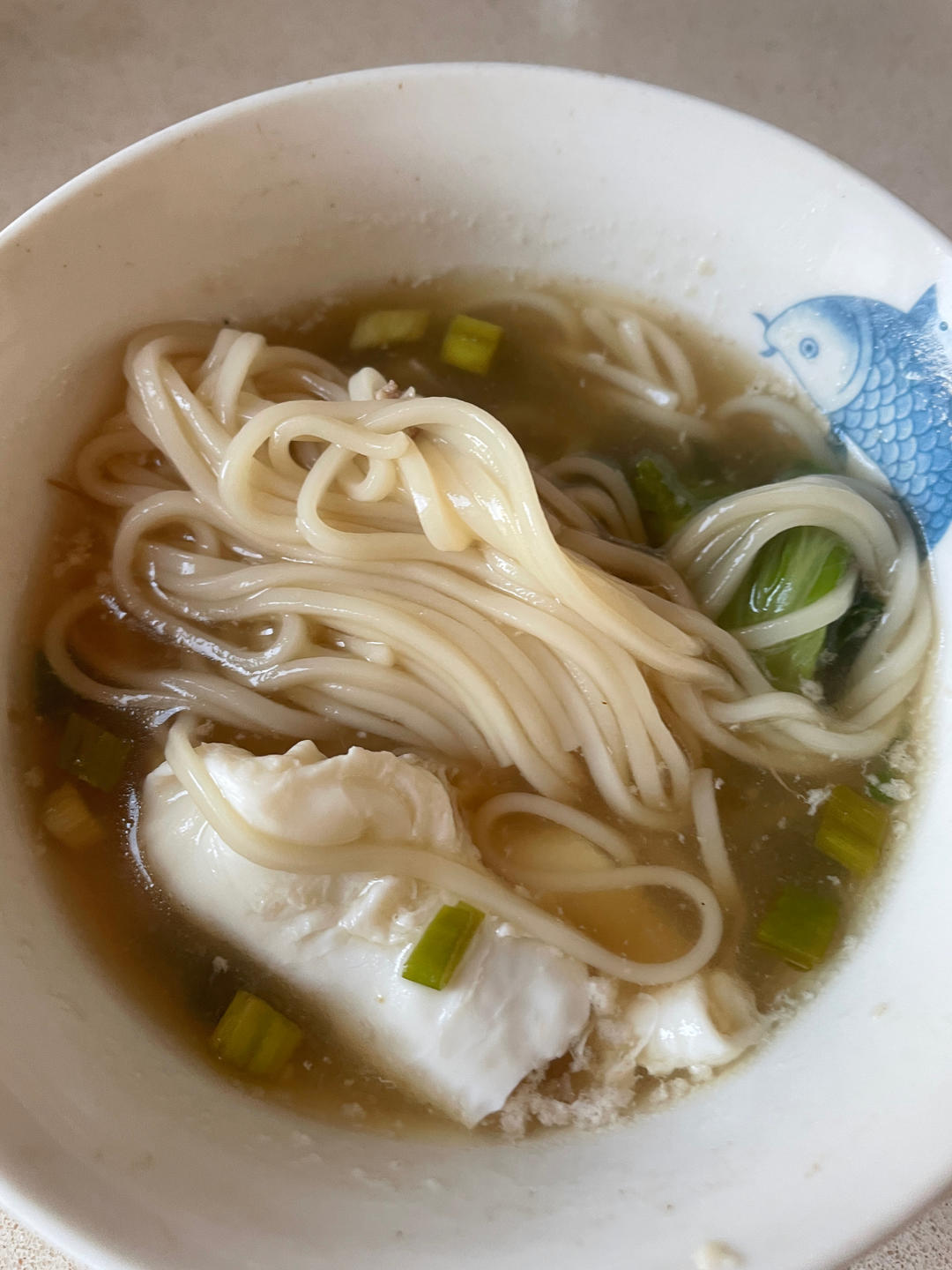 早餐来一碗清汤面，色香味俱全！