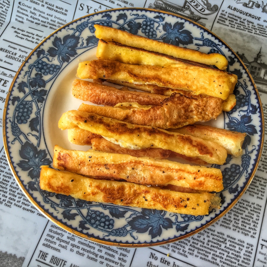 香煎吐司边