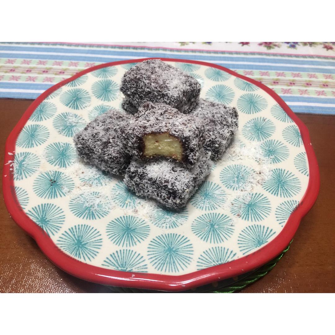 澳洲莱明顿蛋糕 Lamington