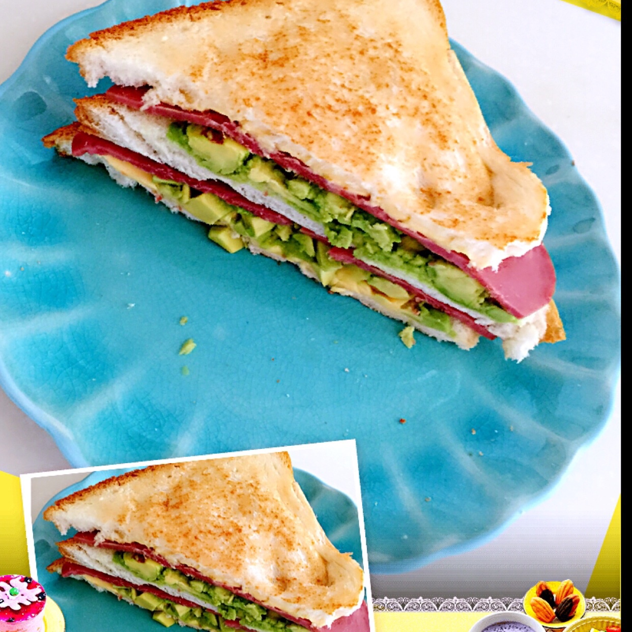 牛油果早餐三明治 Avocado Breakfast Toasted Sandwich