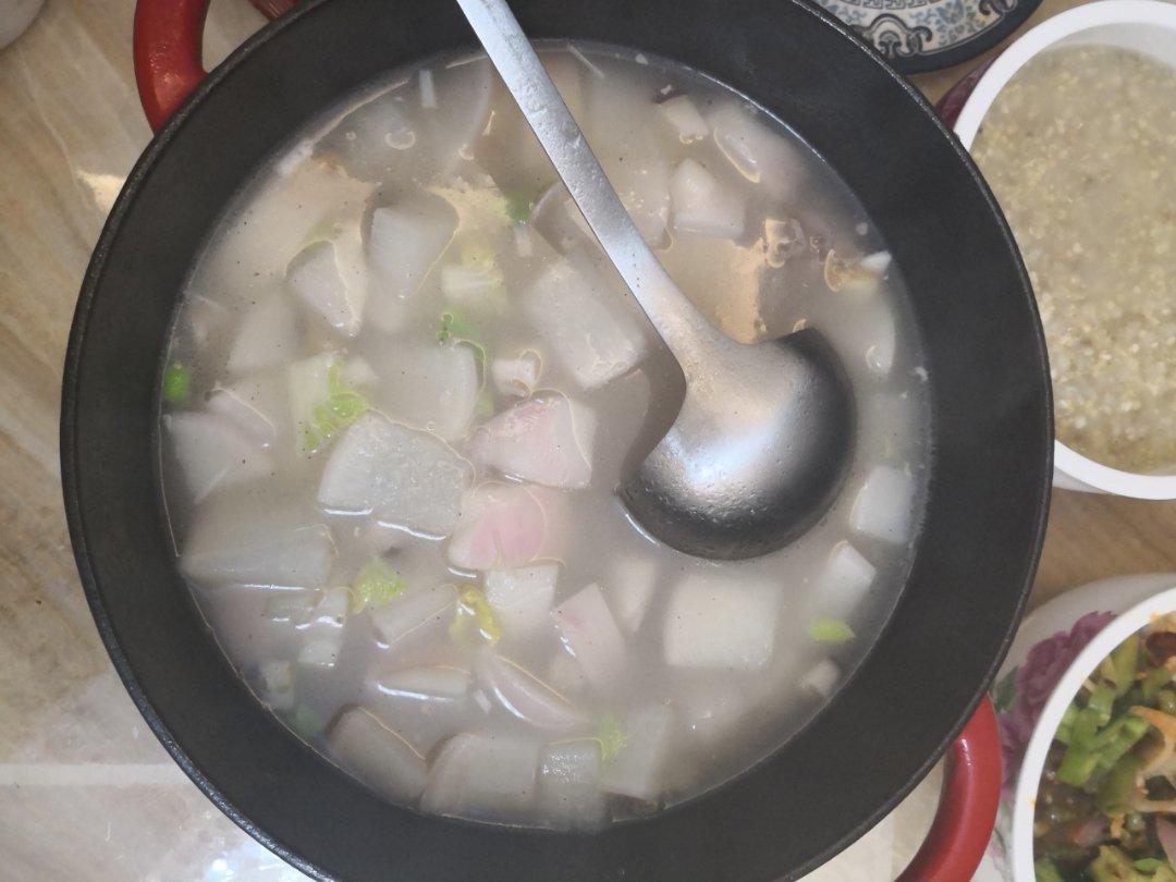 奶白鸭架汤（烤鸭）