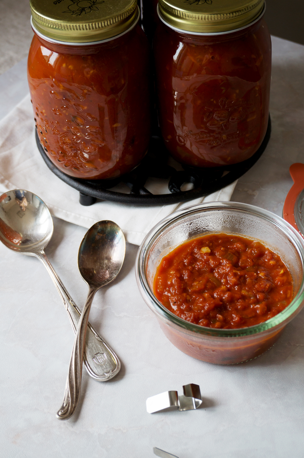 自制番茄酱（咸辣口味做披萨、意面、煮菜都超级棒）