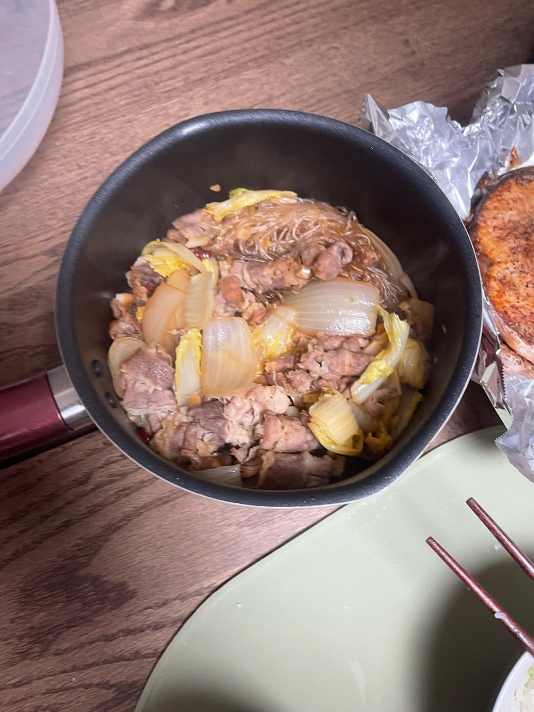 懒人版——肥牛粉丝煲