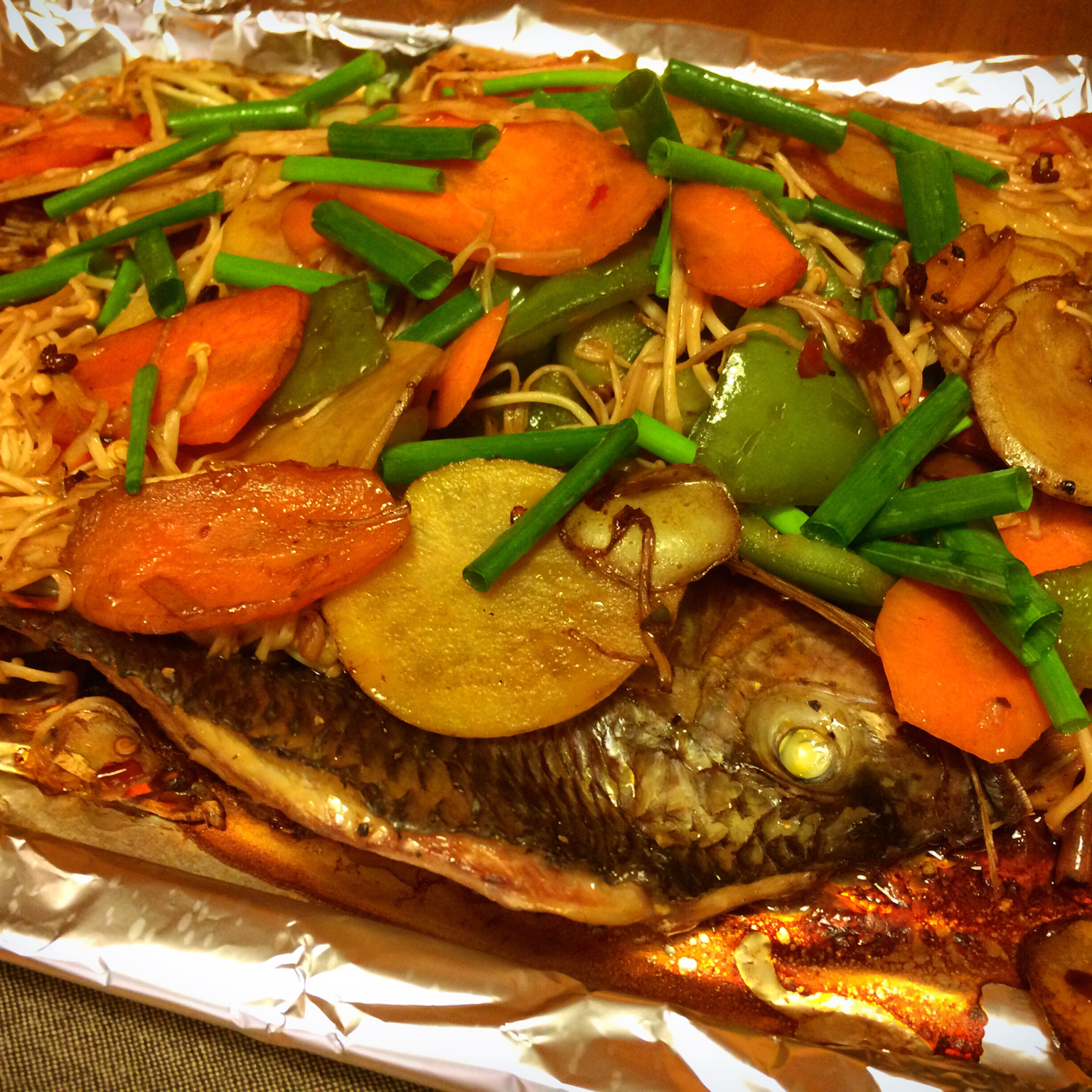 香辣烤鱼-烤箱版