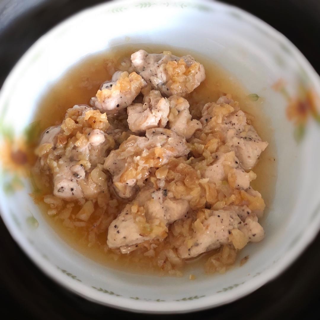 蒜蓉蒸鸡胸（鸡腿）