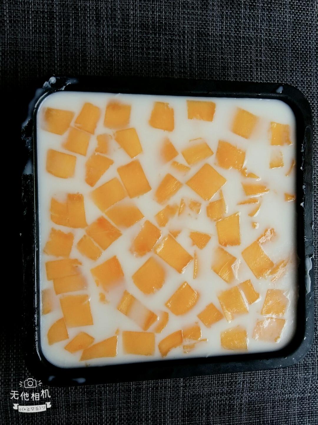 午后小甜点芒果椰汁糕教程