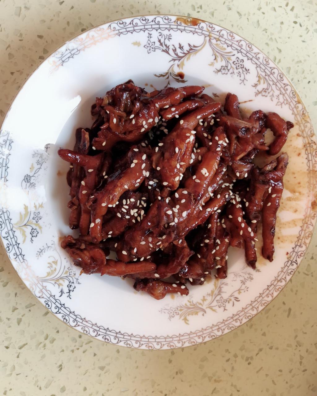 秘制红烧鸡爪