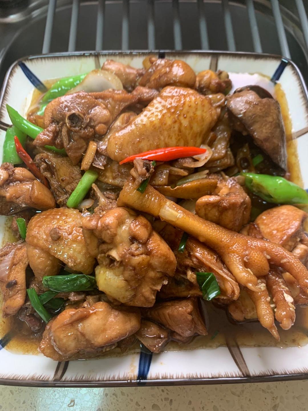 生炒鸡块