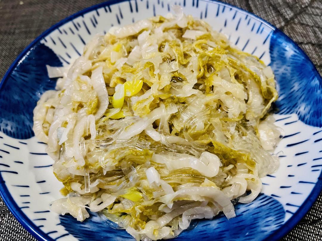 酸菜炒粉丝