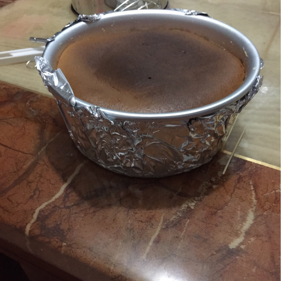 轻乳酪芝士蛋糕6寸#皮黑森林#