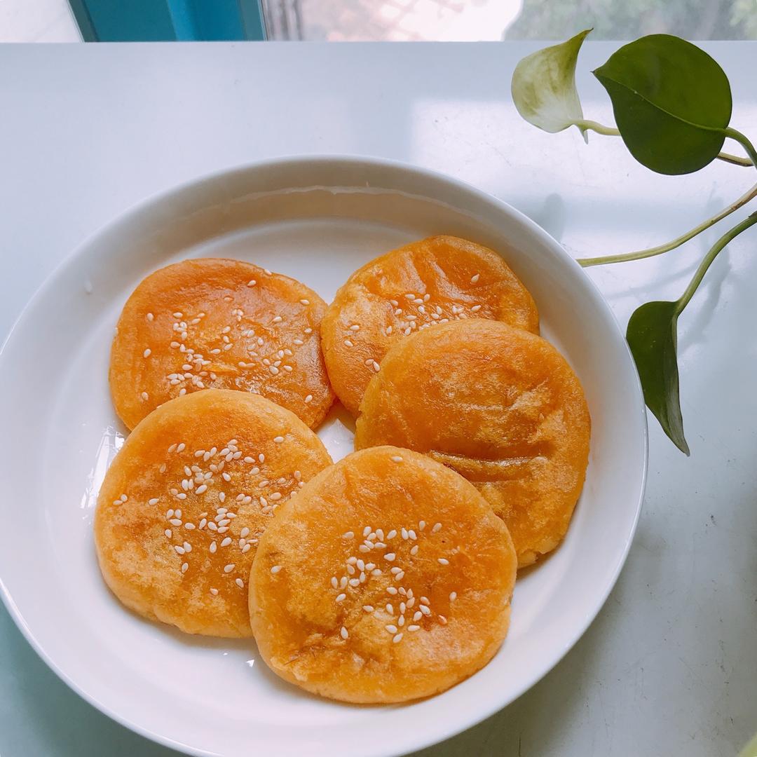 糯米红薯饼