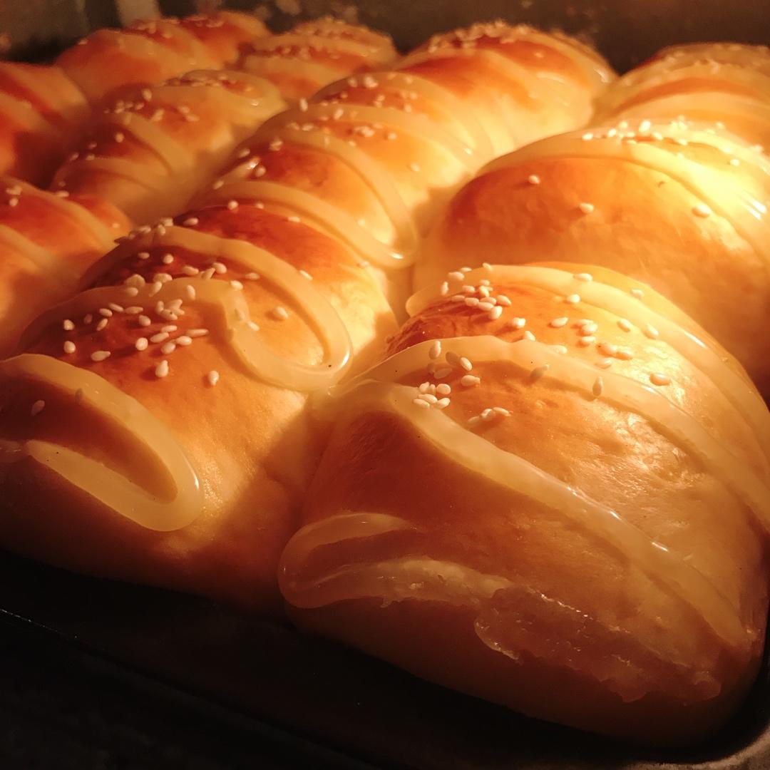 迷你肠仔包(手工揉面)