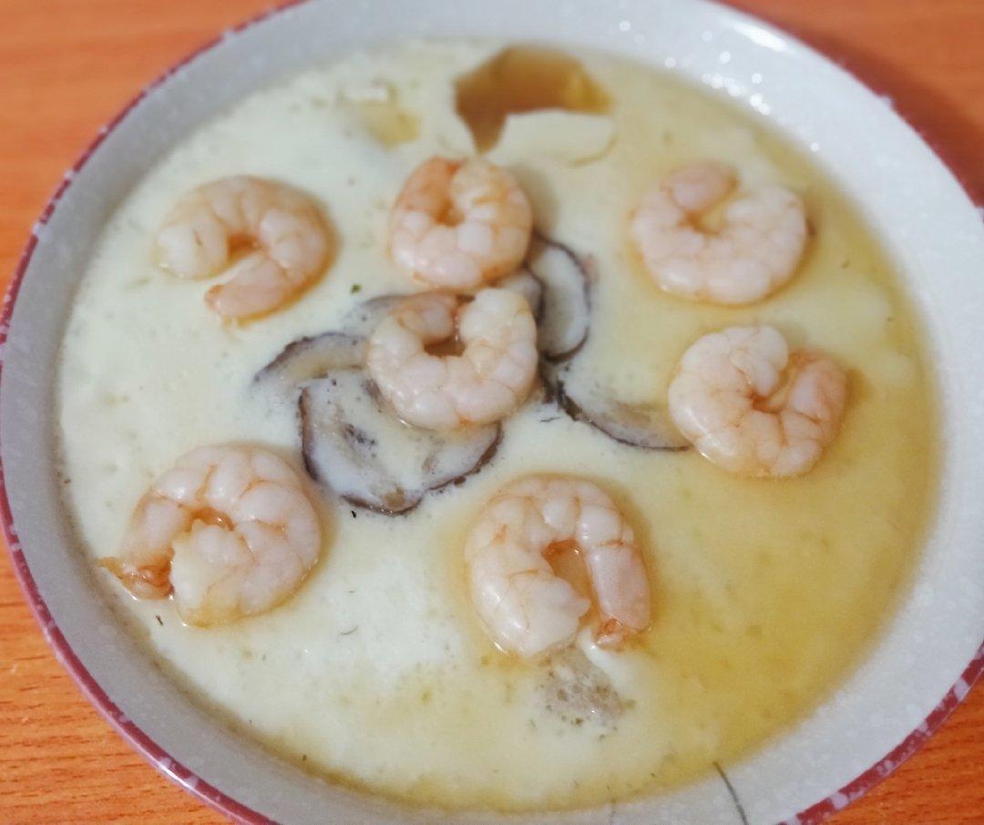 虾仁鸡蛋羹