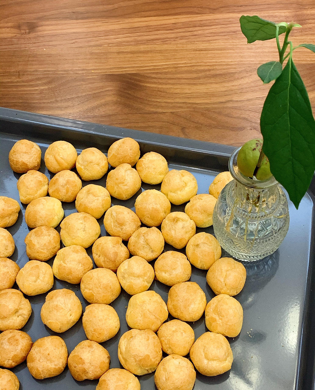 简单易成功的奶油小泡芙做法