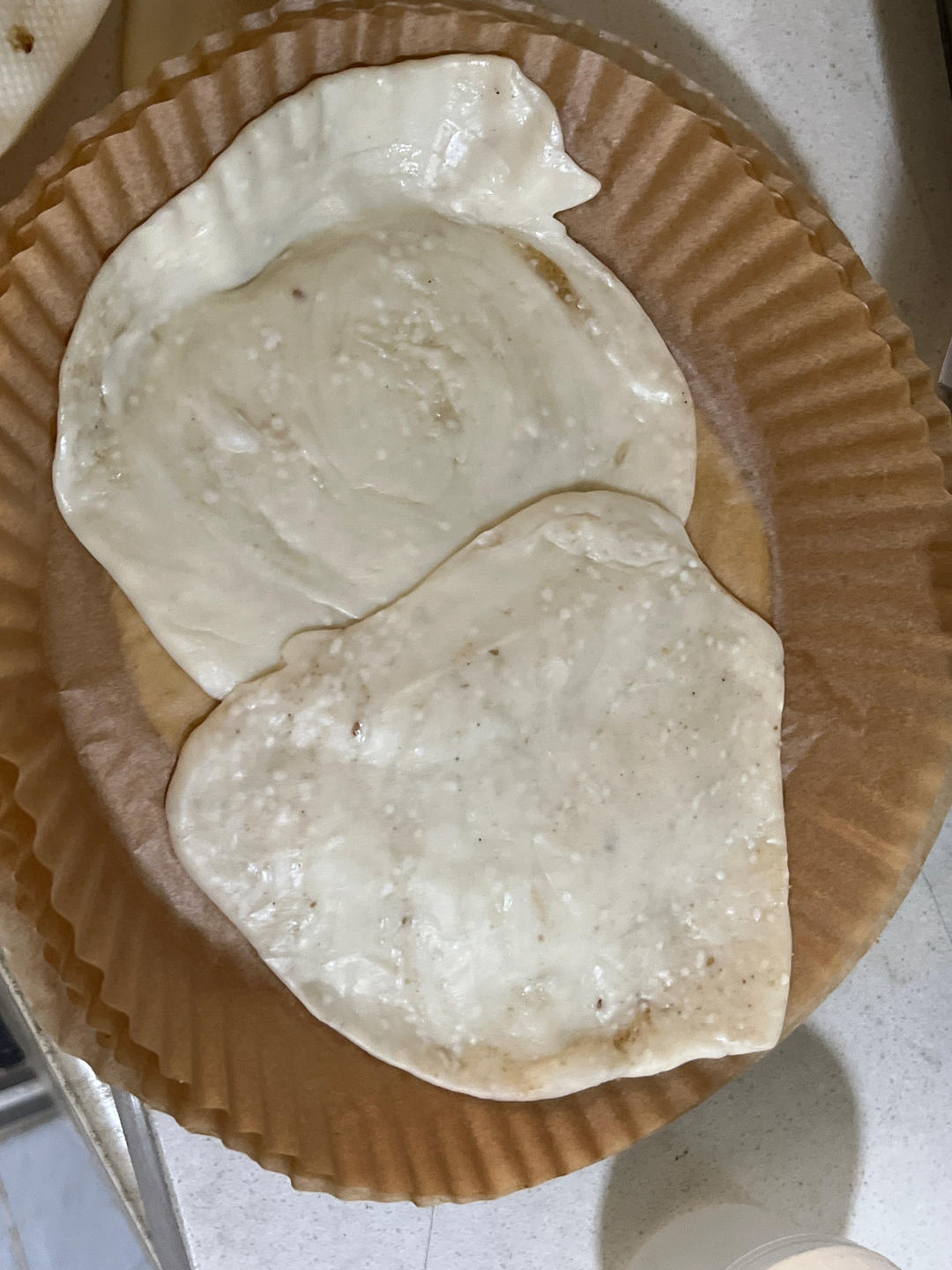 自制手抓饼胚，不到3块钱的面粉做了10张手抓饼